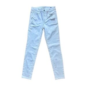 Ella Moss White Skinny High-Rise Jeans